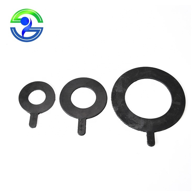 Nbr Epdm Car Parts Rubber Exhaust Flange Gasket O Ring Flat Gasket Rubber Gaskrt