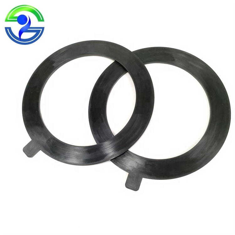 Nbr Epdm Car Parts Rubber Exhaust Flange Gasket O Ring Flat Gasket Rubber Gaskrt