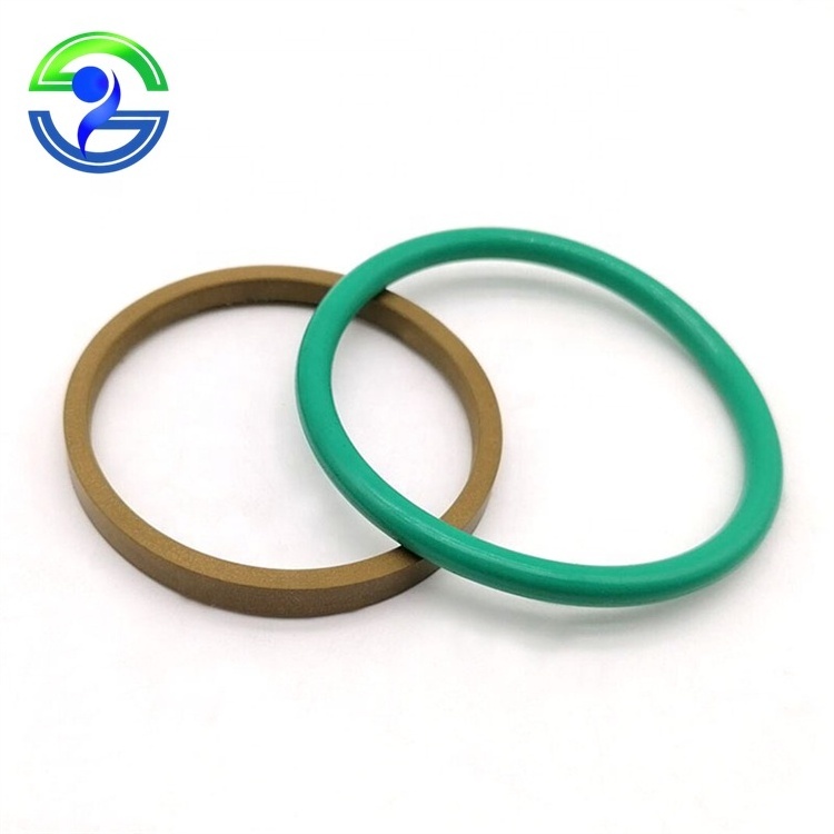 Hydraulic Piston Step Seal Ptfe/pu Slide Ring With O Ring