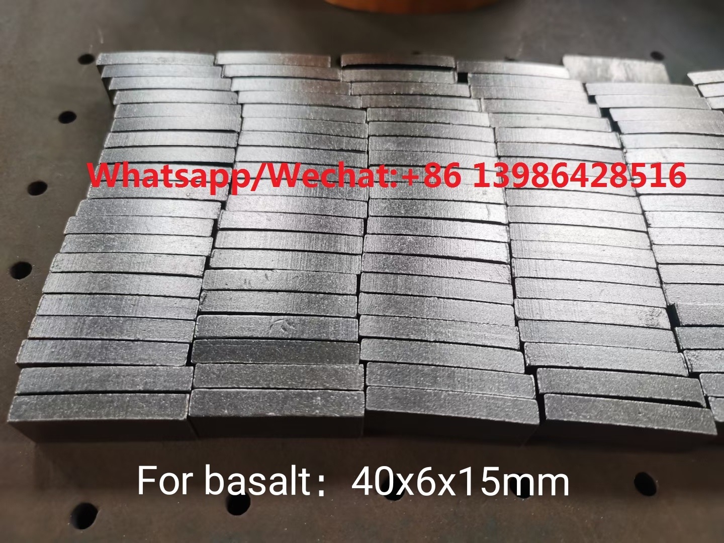 10/12/14/15/16/20mm bridge Saw Blade diamond Segment for granite marble sandstone basalt limestone andesite concrete stone