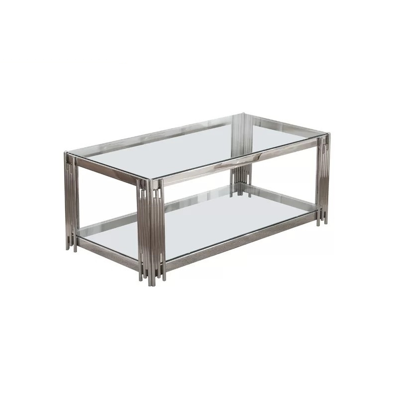 European Nordic design living Room Furniture stainless steel coffee tea table end table for glass top marble