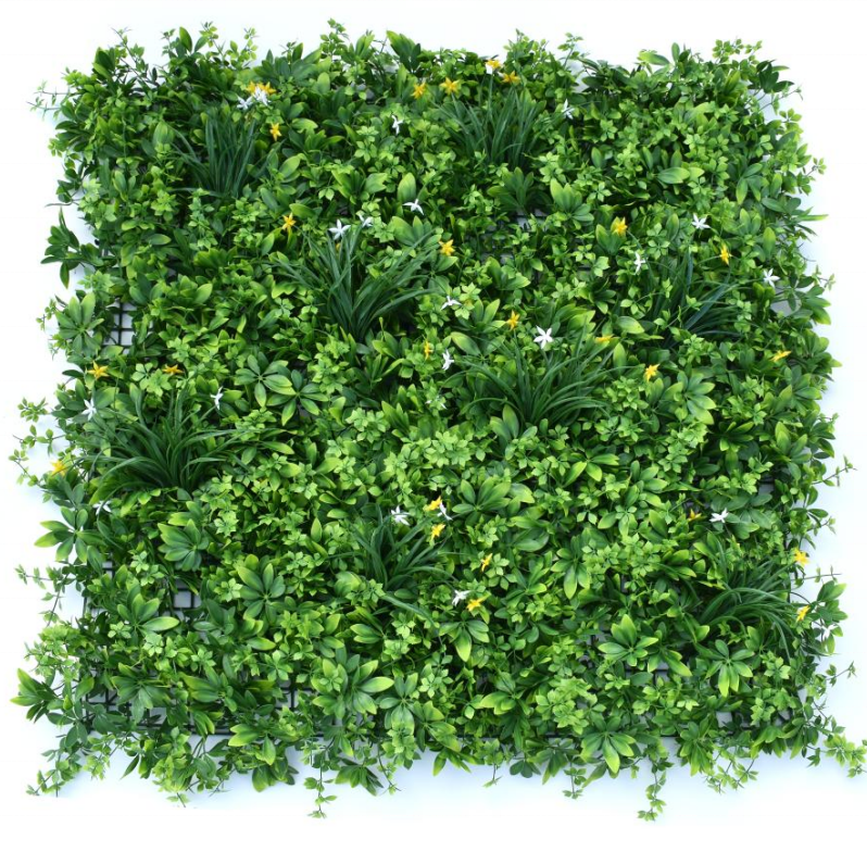 1m*1m Interior Decor Artificial Foliage Wall Green wall  Garden Artificial Vertical Garden Low Maintenance for Balconies