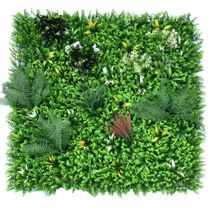 1m*1m Interior Decor Artificial Foliage Wall Green wall  Garden Artificial Vertical Garden Low Maintenance for Balconies