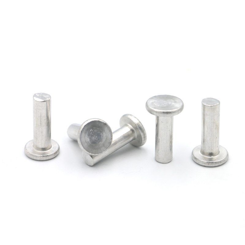 Factory direct sales Stainless steel Solid round head rivets metal rivets Mushroom head steel rivets