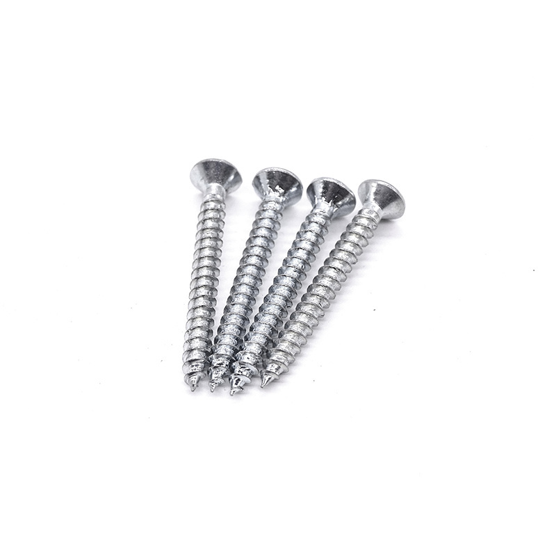 316 stainless steel Flat head countersunk head drill tail screw Cross recessed countersunk head self-drilling screws Factory sel