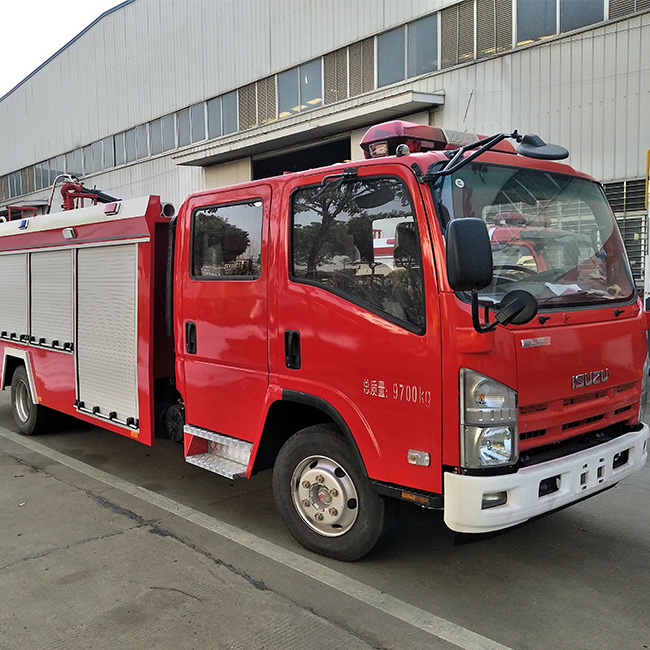 Isuzu foam fire truck produced by Hubei Shunfeng Special Purpose Vehicle Co., Ltd. has the most reliable quality