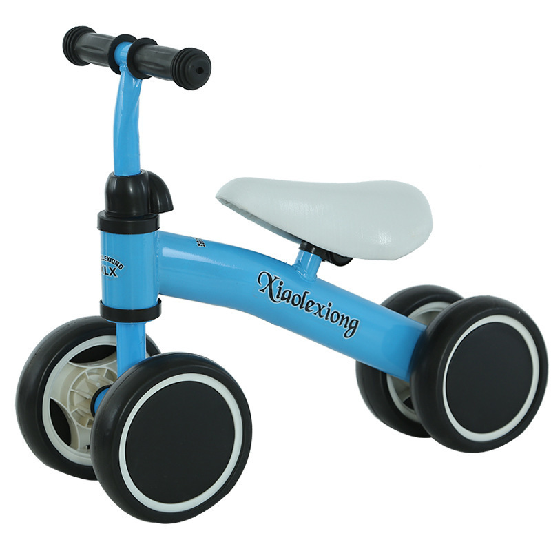 hot sale  kids walking no pedals small 4 wheel baby training cycle riding toys toddlers ride on car children balance bike