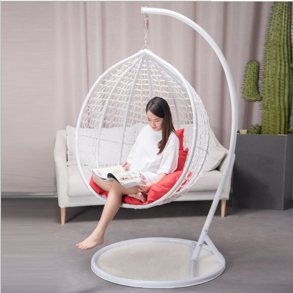 Shangjie high quality Patio Outdoor rattan Swing egg Wicker swing Chair