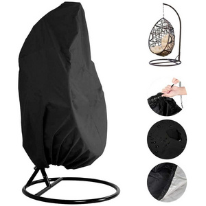 Dust-proof Patio Hanging Durable Lightweight Waterproof Egg Swing Chair Cover Outdoor Egg Chair anti rain cover