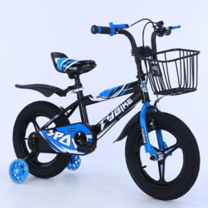 New children's bike stroller for boys and girls 3-6-7-8-10-12 years old baby pedaling training wheel bike