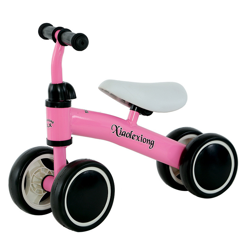 hot sale  kids walking no pedals small 4 wheel baby training cycle riding toys toddlers ride on car children balance bike