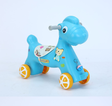 Wholesale Fashion Kids ride on car and rocking chair  2 In 1 Rocking Horse Durable Material Toddler Rocking Horse