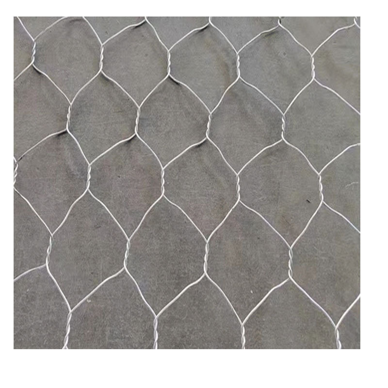 hexagonal woven wire mesh galvanized and gabion wire mesh roll Rockfall Protection Netting Reinforced Gabion