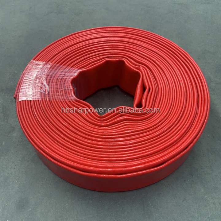 layflat hose 1 1.2 1.5 2 3 2.5 4 5 6 8 10 inch PVC water pump hose  pipe for agricultural irrigation