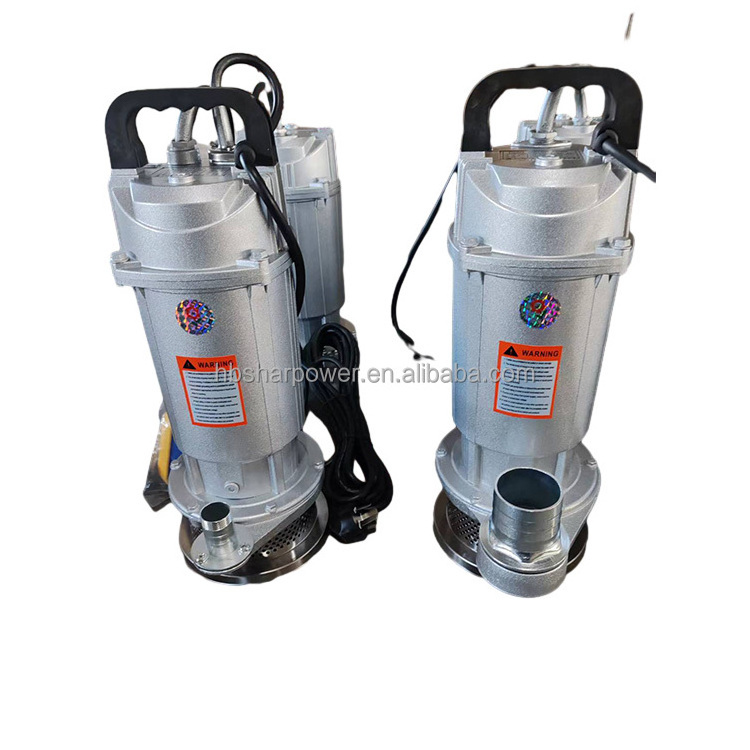 SHARPOWER cast iron 380V 15 HP submersible dirty water pump system grinder sewage deep with cutter