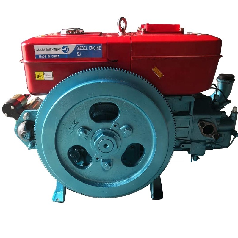 small horizontal single cylinder ZS195 ZS1110 ZS115 12hp 20hp 22hp diesel engine