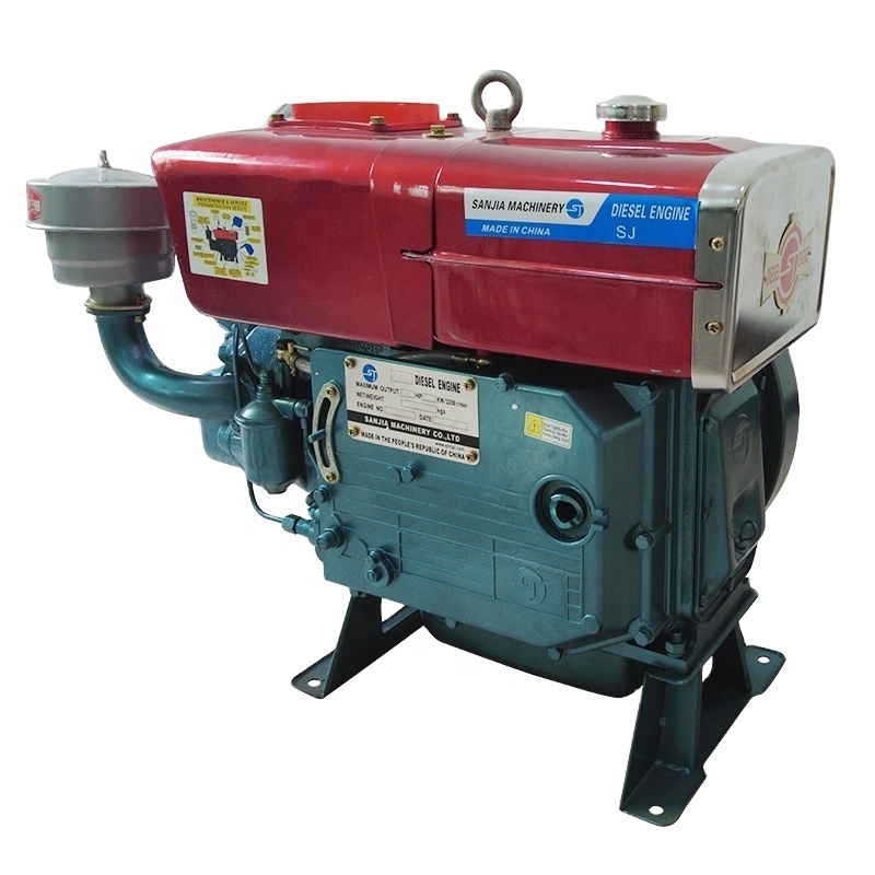 small horizontal single cylinder ZS195 ZS1110 ZS115 12hp 20hp 22hp diesel engine