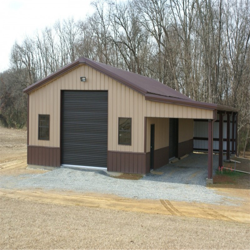 High quality Prefab custom portable metal steel large carport and garage kits