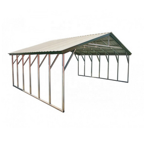 Sanhe galvanized light weight Steel Carport / Metal Garage for Cars rain cover canopy for Bikes Vehicles