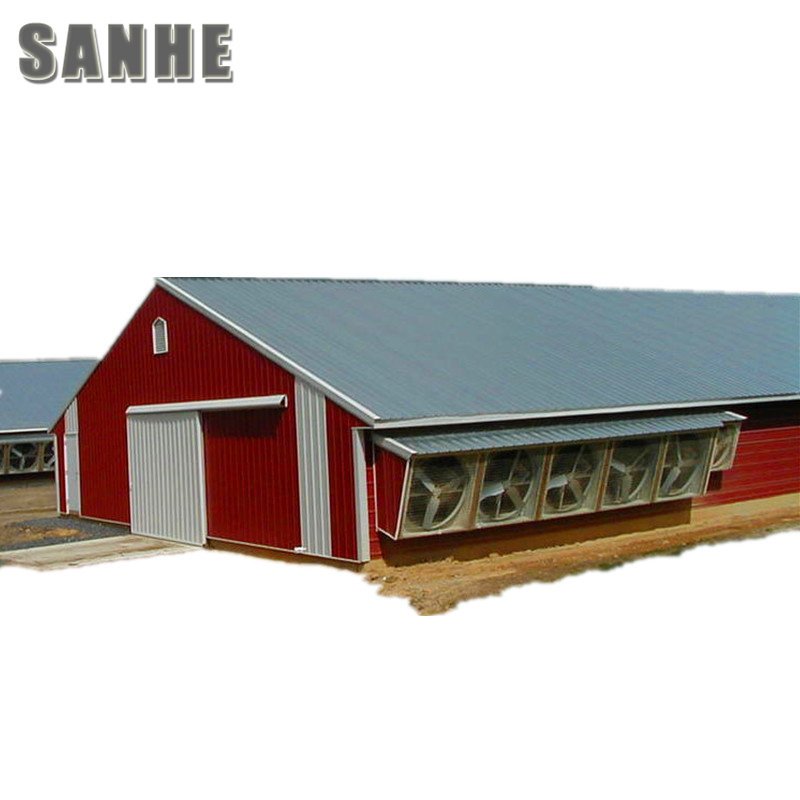 30000 Birds Chicken House A Large Scale Poultry Farm Building