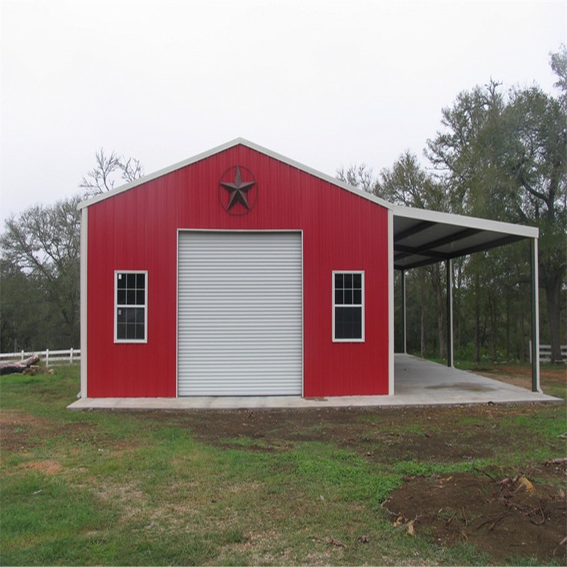 High quality Prefab custom portable metal steel large carport and garage kits