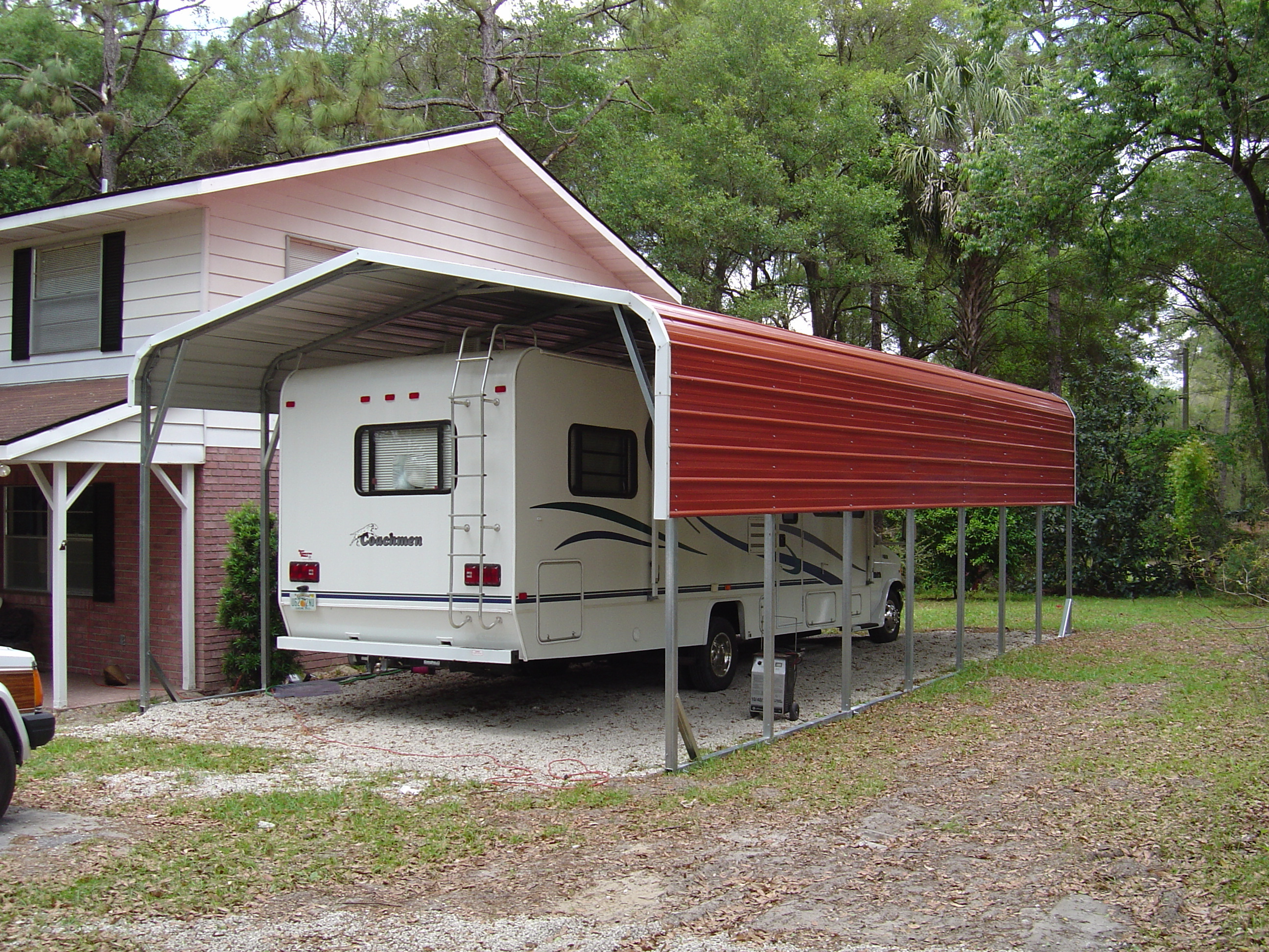 20' x 30' x10' / 6mx9mx3m Regular Roof Style High Snow Load Galvanized Wind Resistant Carport