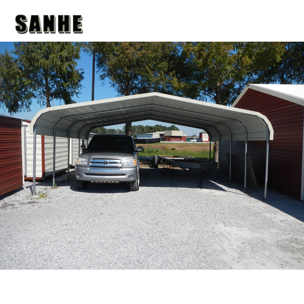 20' x 30' x10' / 6mx9mx3m Regular Roof Style High Snow Load Galvanized Wind Resistant Carport