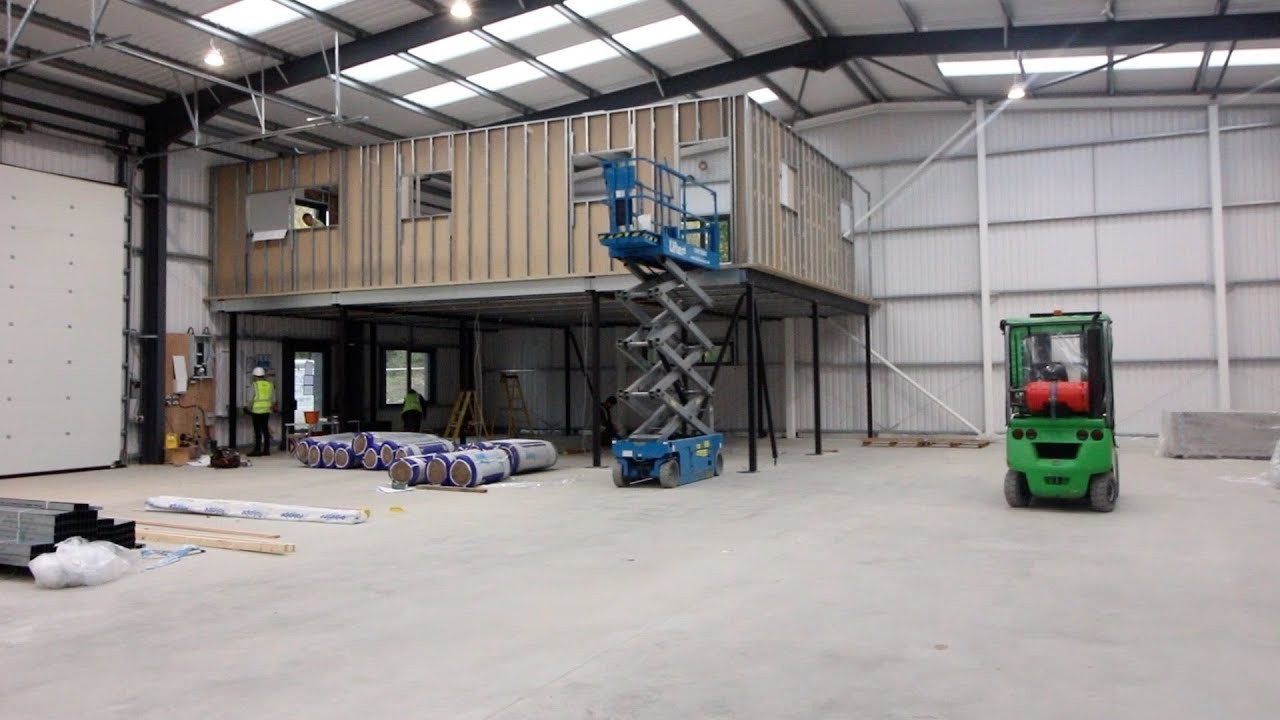 Steel Structure Mezzanine Floor/Warehouse Mezzanine Design/Steel Mezzanine Kit