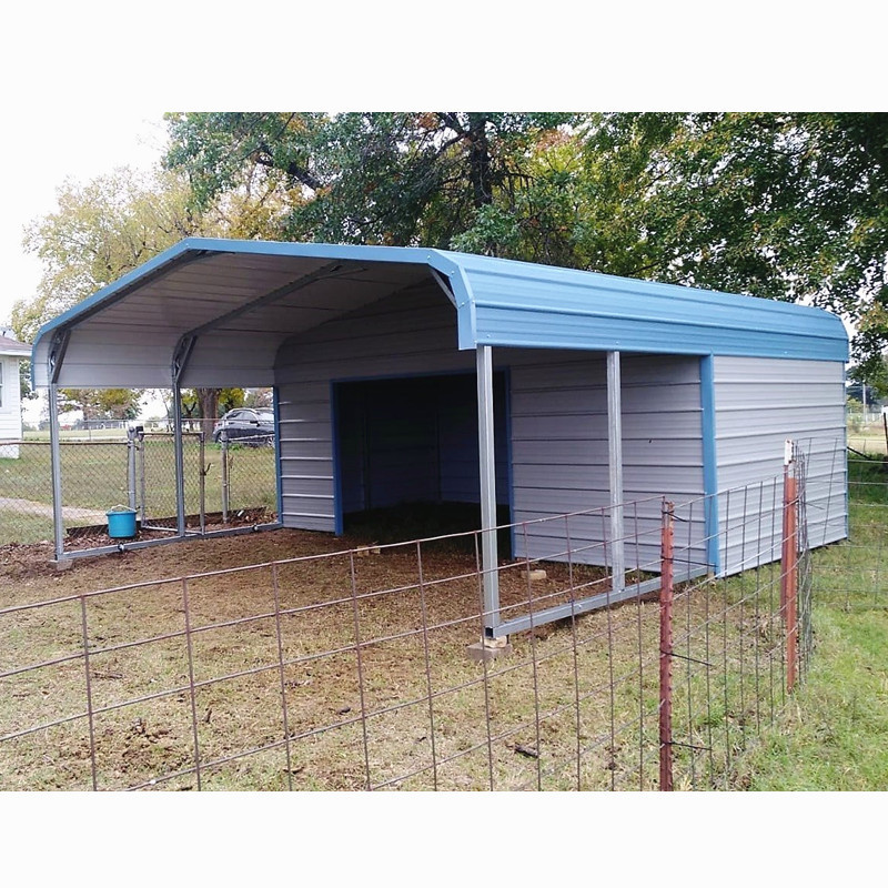 Carport Customized Kit 20x30 Utility Carport with Storage