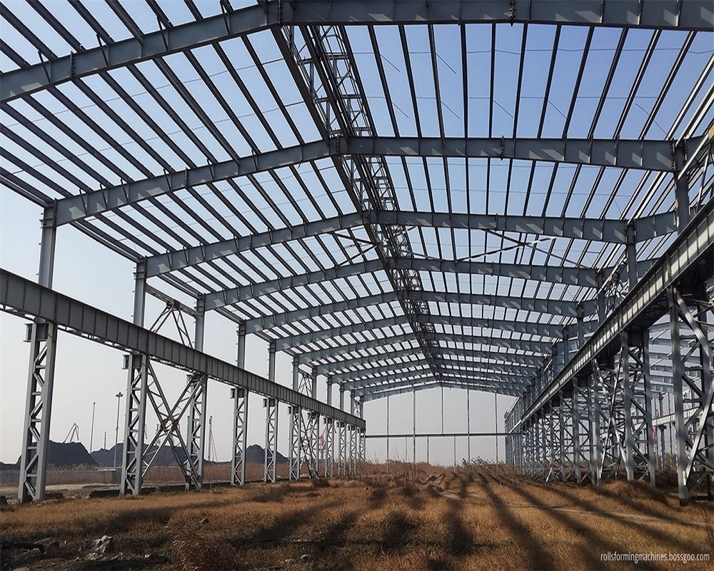 Steel Roof Trusses Prefabricated steel structure Shed structure Workplace Farm prefab Warehouse building