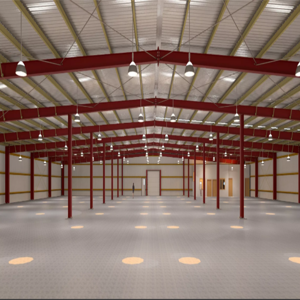 Chinese cheap ready made construction small warehouse design steel structure warehouse