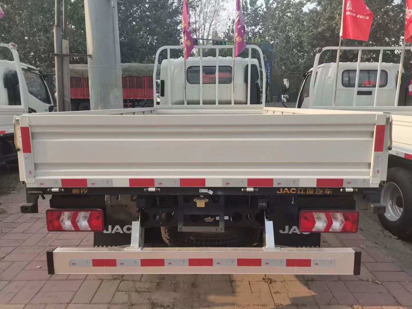 Light JAC Cargo Truck  Flat bed Truck Price for Sales