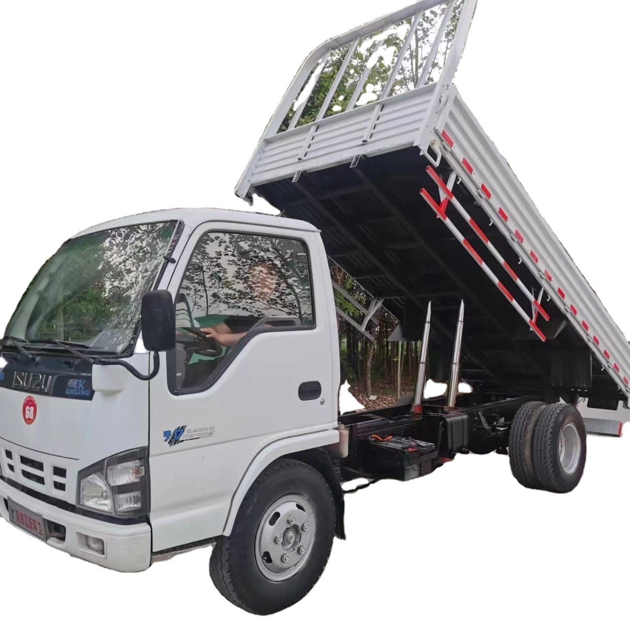 ISUZU 5 ton tipper truck with 4x2 600p dump truck mini for sale