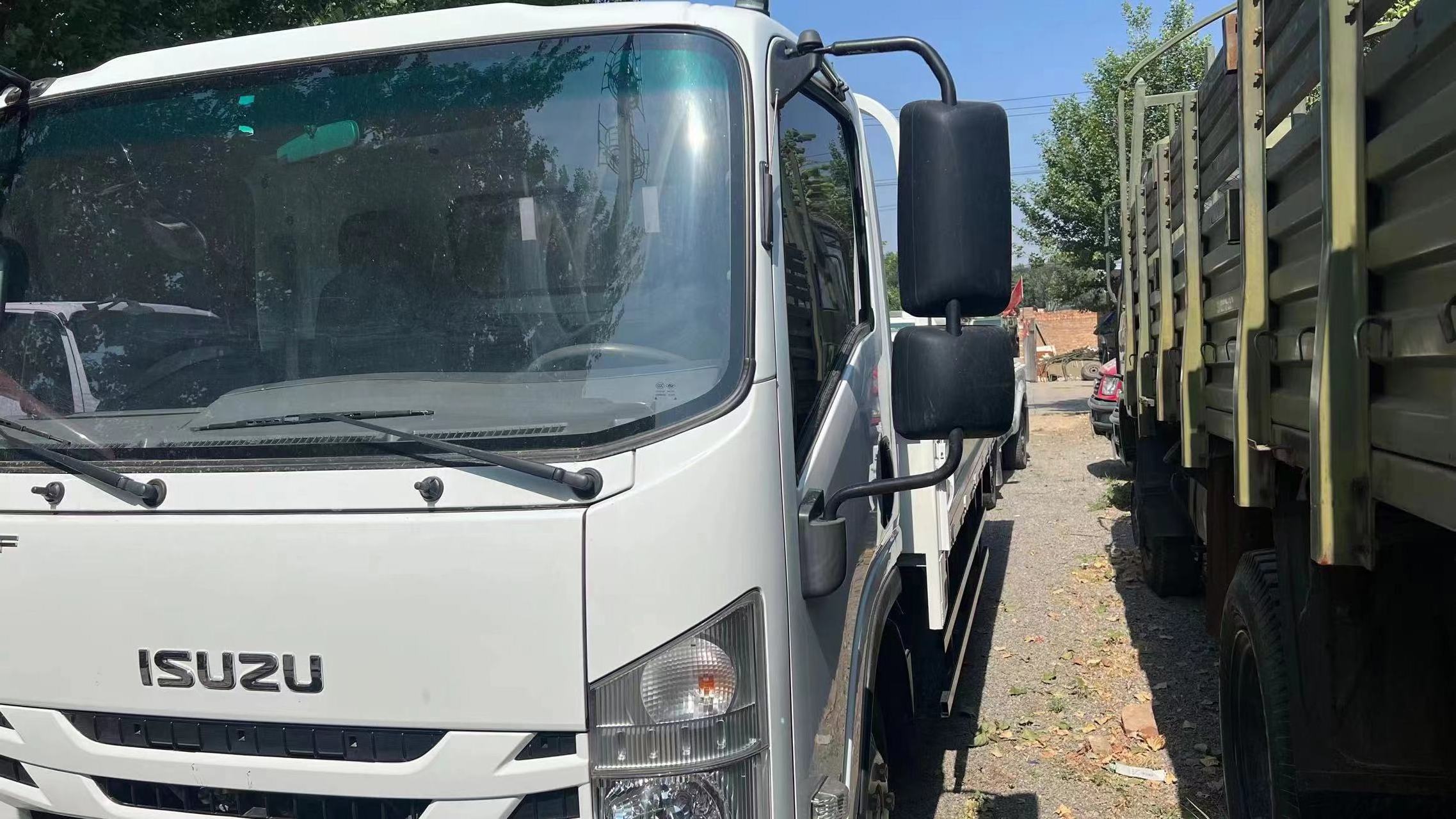 Good Condition ISUZU Used Truck 4*2 Diesel Camion Isuzu De 5-8 Toneladas