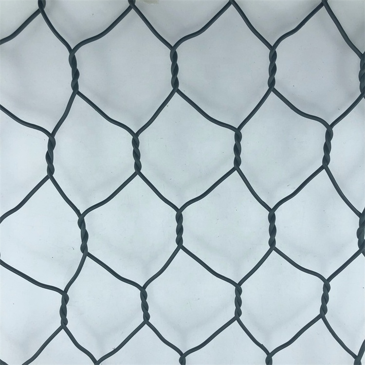 Hot Dipped Galvanized Hexagonal Hole Gabion Box Woven gabion Retaining Wall