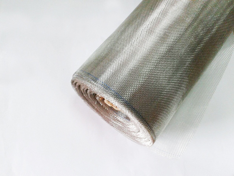 304 316 316L 2205 Stainless Steel mesh Plain Woven Wire Net Mesh  Screen Filter Cloth