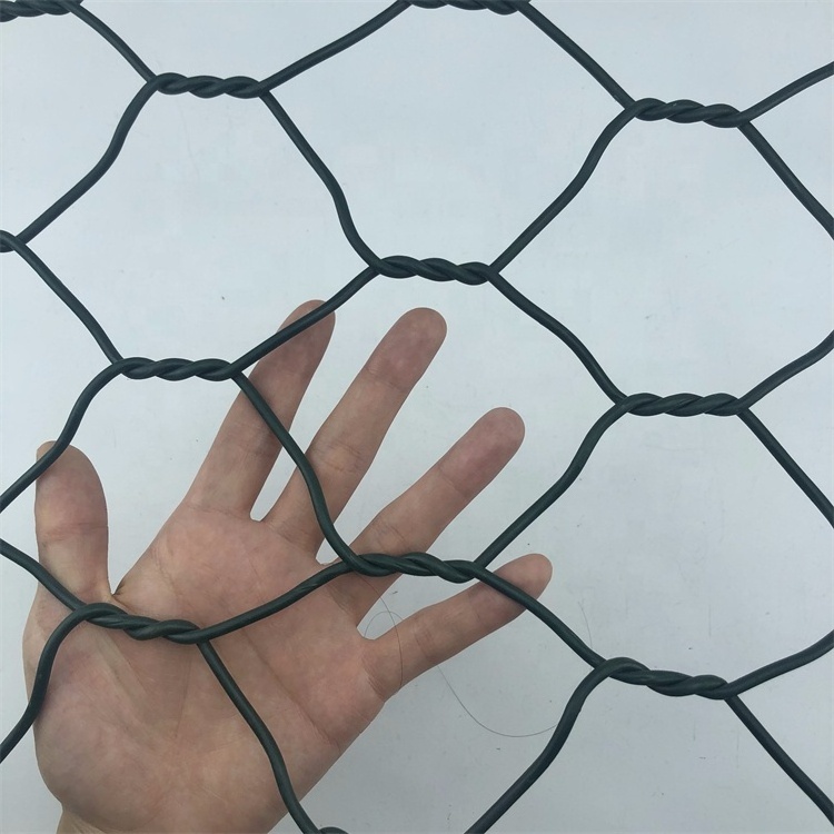 Hot Dipped Galvanized Hexagonal Hole Gabion Box Woven gabion Retaining Wall