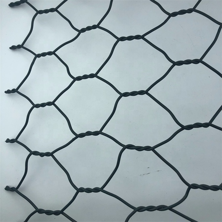 Hot Dipped Galvanized Hexagonal Hole Gabion Box Woven gabion Retaining Wall