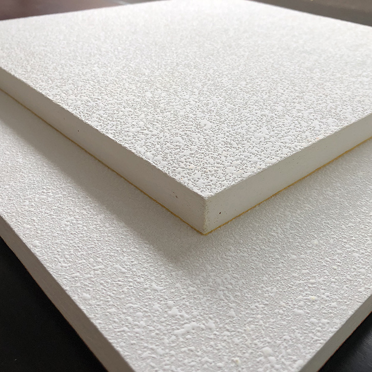 Suspended Insulation Fiberglass Decorative Ceiling Tile Fiberglass Ceiling Tile