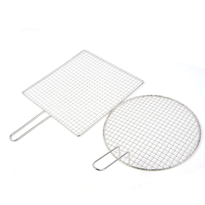 Customized Food Grade Barbecue Wire Mesh Stainless Steel 304 Tray Stainless Steel Rectangular Wire Mesh Baking Tray for Oven