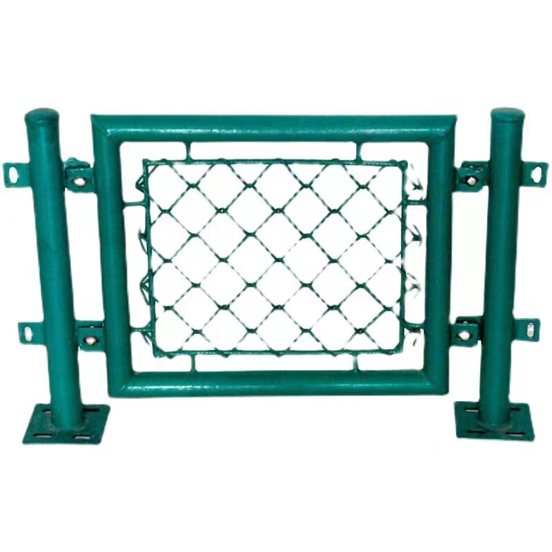 Wholesale galvanized sports field fence chain link iron wire fence chain link fence