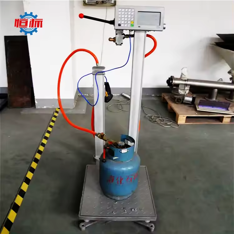 Automatic tare weighing platform Auto LPG Filling Scale LPG gas Cylinder Filling Machine Scale