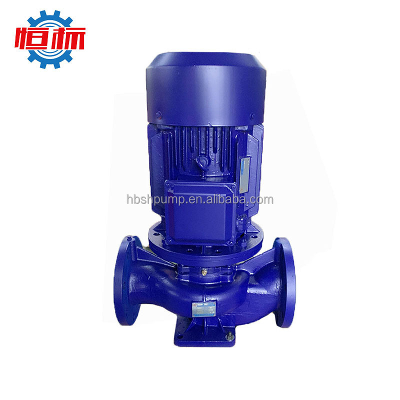 Isg Type Vertical Pipeline Centrifugal Clean Water Booster Pump Cooling Water Circulating Pump