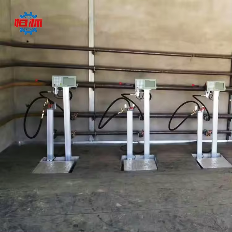 Automatic tare weighing platform Auto LPG Filling Scale LPG gas Cylinder Filling Machine Scale