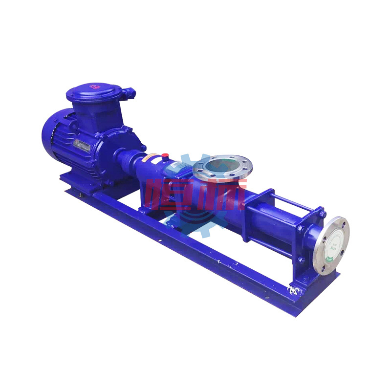 Factory Direct Sale G Type Single Screw Pump Sludge Mud Transfer Pump Sewage Delivery Mono Screw Pump