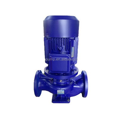 Isg Type Vertical Pipeline Centrifugal Clean Water Booster Pump Cooling Water Circulating Pump