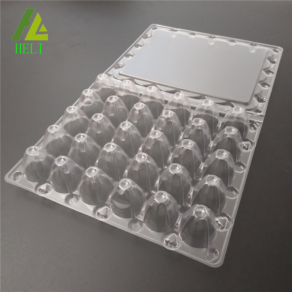 30 holes egg tray for packing and transportation plastic quail egg tray