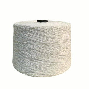 Pure Cotton Yarn Solid Color Yarn 32 Ring Spinning CVC TC10 Air Spinning Knitting Yarn Cotton Fabric