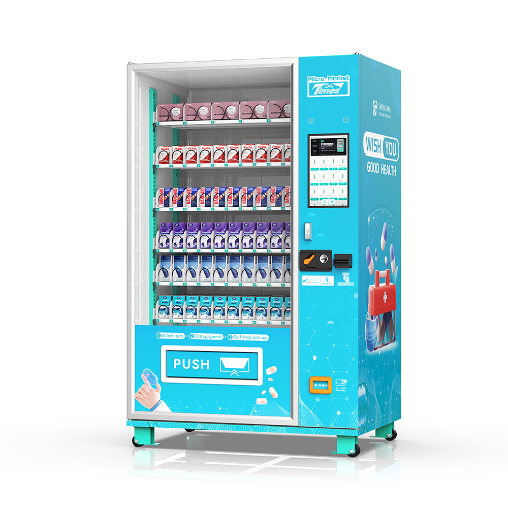 Shengma 24 Hours Self-Service Pharmacy Shop Medical Pharmacy Medicine Vending Machine