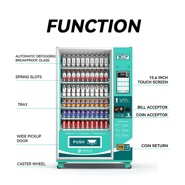 Stainless Steel Tellgent Sanitary Towels Vending Machines for Meat